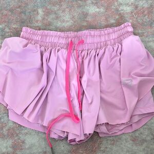 Women's Pink Athletic Shorts